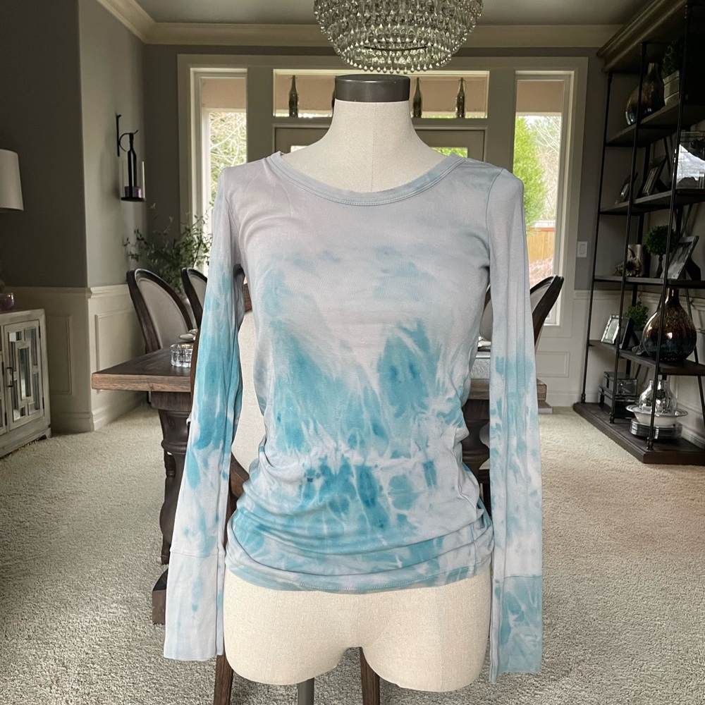 Michael Stars Tie-Dye Long Sleeve Top
